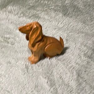 Small Handcrafted Wooden Dog
